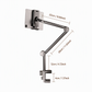 📢📢50% OFF !! ⏰Adjustable Cantilever Stand for Phone & Tablet – Hands-Free Viewing for Bed, Desk & Sofa ✨
