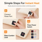 ⏳Time-Limited Special⏰Portable Rechargeable Graphene Hand Warmer | Waterless Explosion Proof Plush Handheld Heating Bag♨️💦