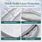 Thickened Magnetic Car Windshield Snow Cover Winter Front Windshield Half Cover for Sedans and SUVs