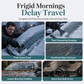 Thickened Magnetic Car Windshield Snow Cover Winter Front Windshield Half Cover for Sedans and SUVs