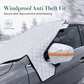 Thickened Magnetic Car Windshield Snow Cover Winter Front Windshield Half Cover for Sedans and SUVs