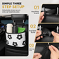 Car Seat Back Hanging Storage Bag Multifunctional Backseat Organizer Bucket for Sundries