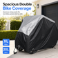 🔥 50% OFF | Waterproof Bike Cover for 1–2 Bikes – Windproof Outdoor Protection 🚲