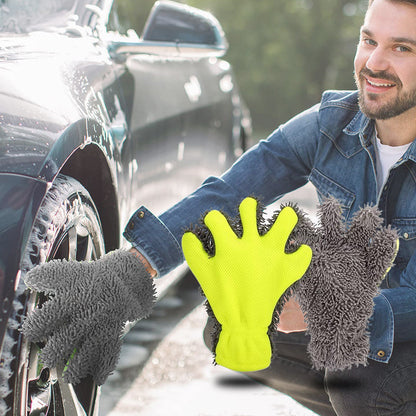 ⏰ Now only 50% off!🔥Double-Sided Five-Finger Car Wash Gloves