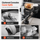 3 in 1 Multifunctional Car Cup Holder Phone Mount with Tray and Storage Organizer