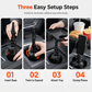 3 in 1 Multifunctional Car Cup Holder Phone Mount with Tray and Storage Organizer