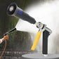 High pressure atomising sprayer with windproof water nozzle
