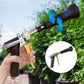 High pressure atomising sprayer with windproof water nozzle