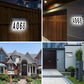 Solar-Powered Address Sign Waterproof LED Light