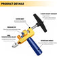Professional 2-in-1 Ceramic & Glass Tile Cutter - Portable Construction Hand Tool for Perfect Cuts