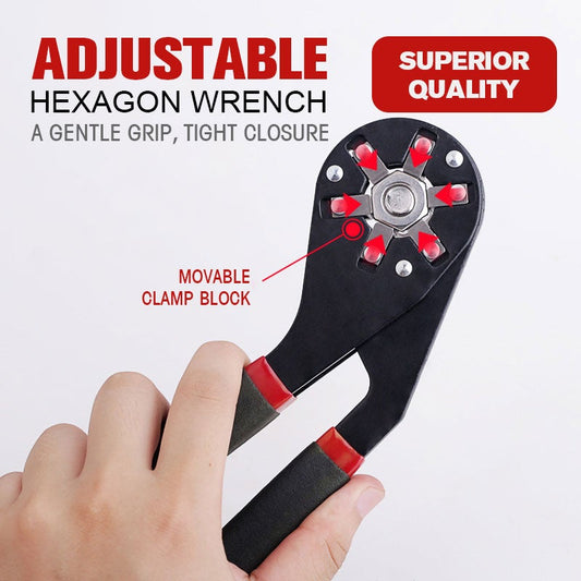 🔥Hot Sale-50%OFF🔥Adjustable Hexagon Wrench