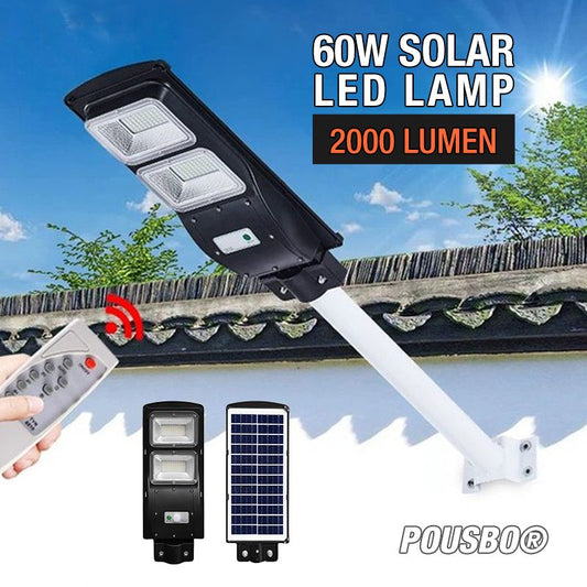 60W Solar LED Lamp 2000 Lumen(50% OFF)