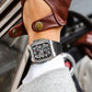 Fluoroelastomer Band Titanium Case Retrofit Kit For Apple Watch