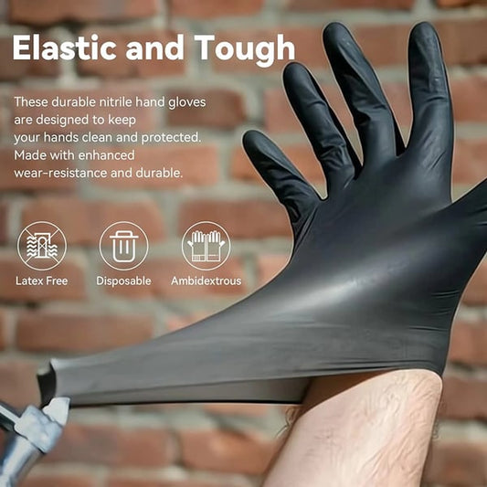 Disposable Nitrile Non-Slip Anti-Scratch Gloves