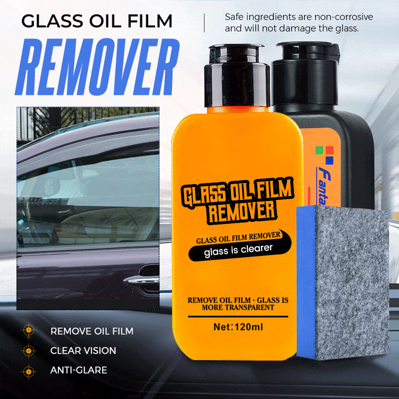 Car Glass Oil Film Cleaner Removal Paste Windshield Water Spot Remover Car  Parts