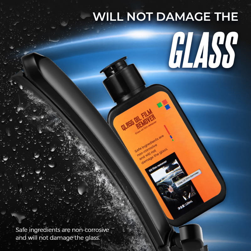 Car Glass Oil Film Removing Paste Coating Agent Rainproof For Car Glass  Cleaner