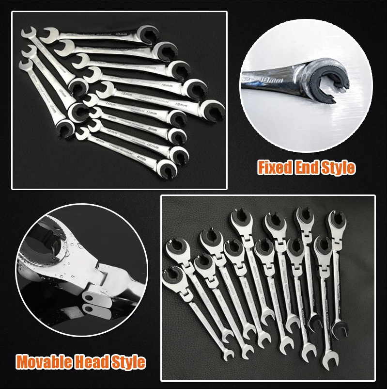 Ratchetfix tubing best sale wrench set