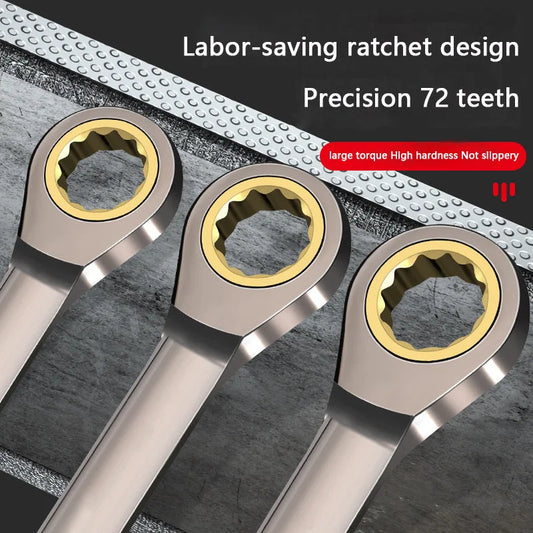 Ratchet Wrench Fast and Effortless Industrial Grade Extended Opening