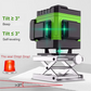 Infrared Green Light Laser Level for Precision Work