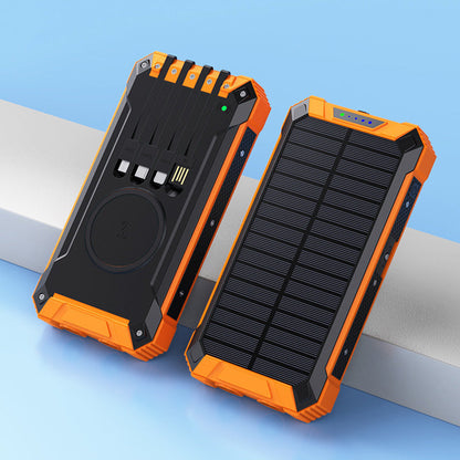 Solar Wireless Portable Power Bank
