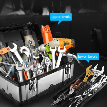 Household Portable Stainless Steel Tool Organizer