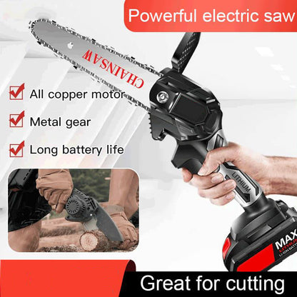 Portable powerful cordless lithium chainsaw🔥Free shipping